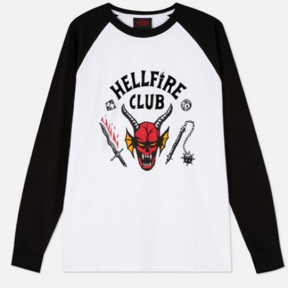 Stranger Things Hellfire Club Top - Picture 3 of 6
